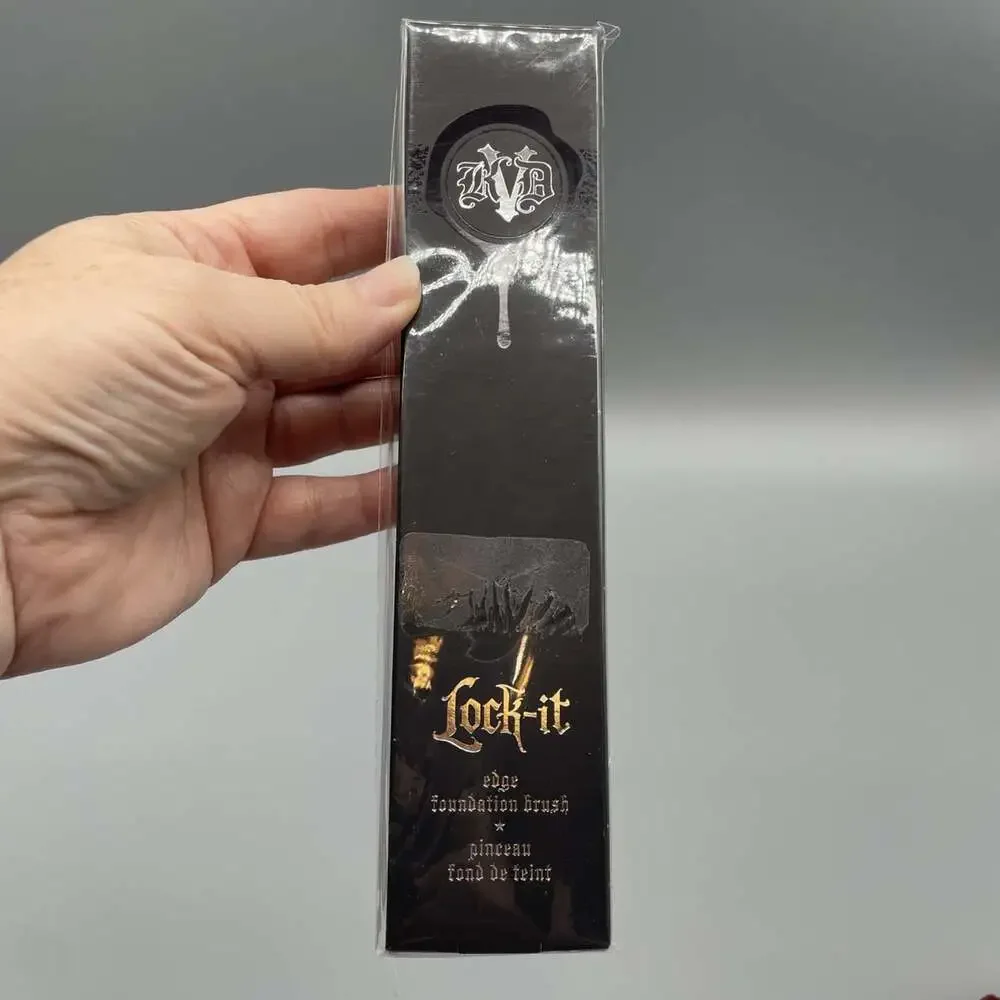 KVD Beauty Lock-It Edge Foundation Brush #10 *Discontinued* •NEW & SEALED•